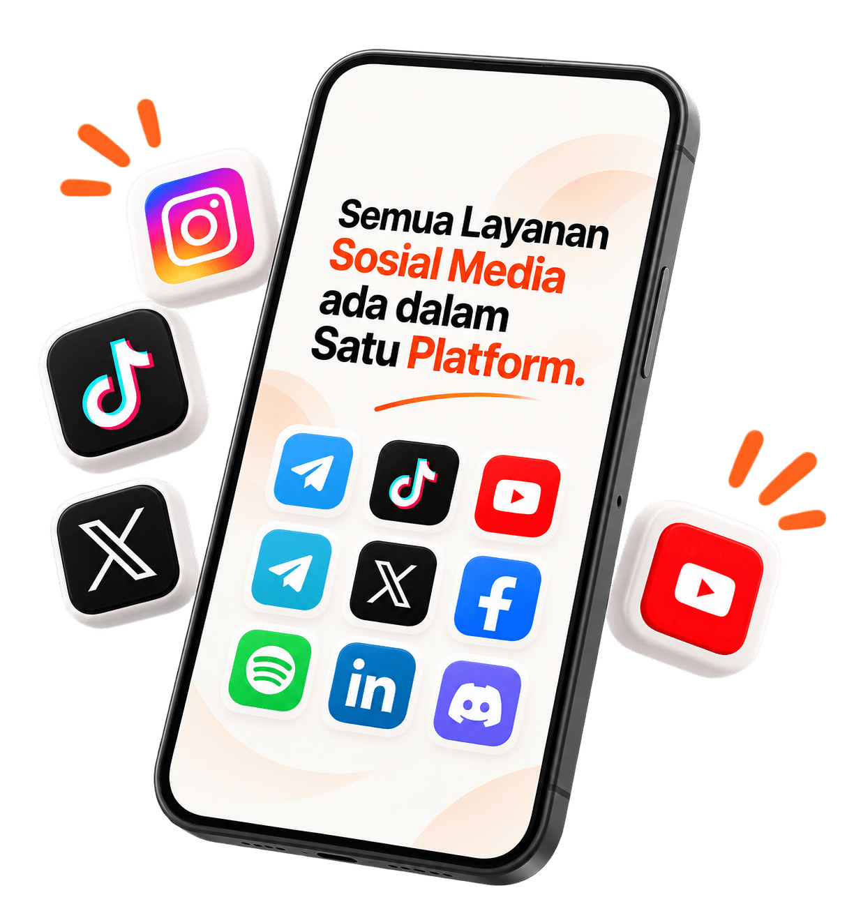 Gobevro dan berbagai platform media sosial